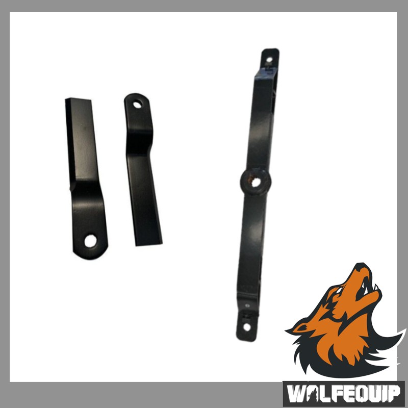 Wolfequip 1 Set Skid Steer Cutting Blades & Carrier For BC-13-72W  Brush Cutter