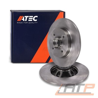 2x BREMSSCHEIBE Ø268 VOLL HINTEN FÜR PEUGEOT 308 3008 5008 PARTNER