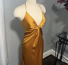 express satin dress XS