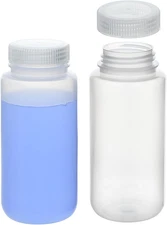 16.9Oz/500Ml Plastic Bottles with Caps - Wide Mouth Leak-Proof Storage Bottles,