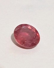 Genuine Ruby Oval Faceted 1.70 ct 7 x 6 mm Loose Gemstone