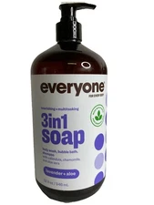 EO Products Everyone for Every Body 3-in-1 Soap Lavender + Aloe 32 fl.oz