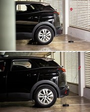 ZONE TECH LED FLASHING STOP SIGN PARKING ASSISTANT - BUMPER GUARD FOR DRIVEAWAY
