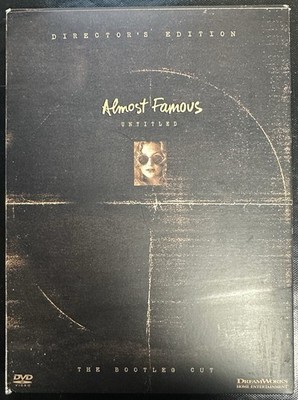 Almost Famous Untitled Bootleg Cut (DVD, 2000) 2-Disc Directors Cut - w/Bound CD