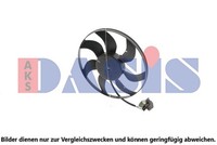 LÜFter MotorkÜHlung AKS Dasis 158144N FÜR Chevrolet Opel KÜHlerlÜFter