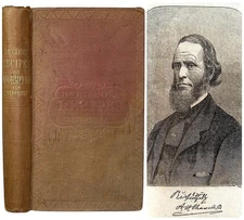 1867  Antique Cookbook Pioneer Frontier Farm Home Household Herbal Healing  Beer