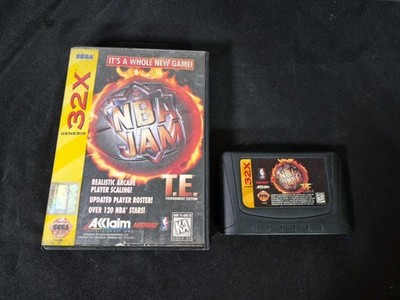 NBA Jam Tournament Edition Sega 32X Genesis  Case And Game