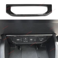 Center Console Front USB Charging Port Panel Cover Trim For Kia K4 2025 2026