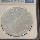 2025 AMERICAN SILVER EAGLE $1 NGC MS70 1ST DAY OF ISSUE FDOI — photo 2