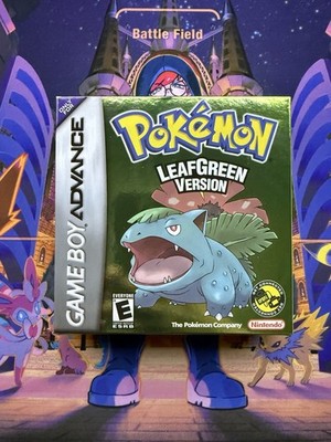 Pokemon Leaf Green [REPLACEMENT Box & Insert]
