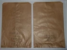 UNUSED Orig. 1950's Marx CIVIL WAR ACC & CAISSION & CANNON Bags For Playsets etc
