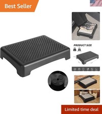 Lightweight 3.5 Inch Safety Step Stool for Bed, Shower, and Car 440 lbs Max