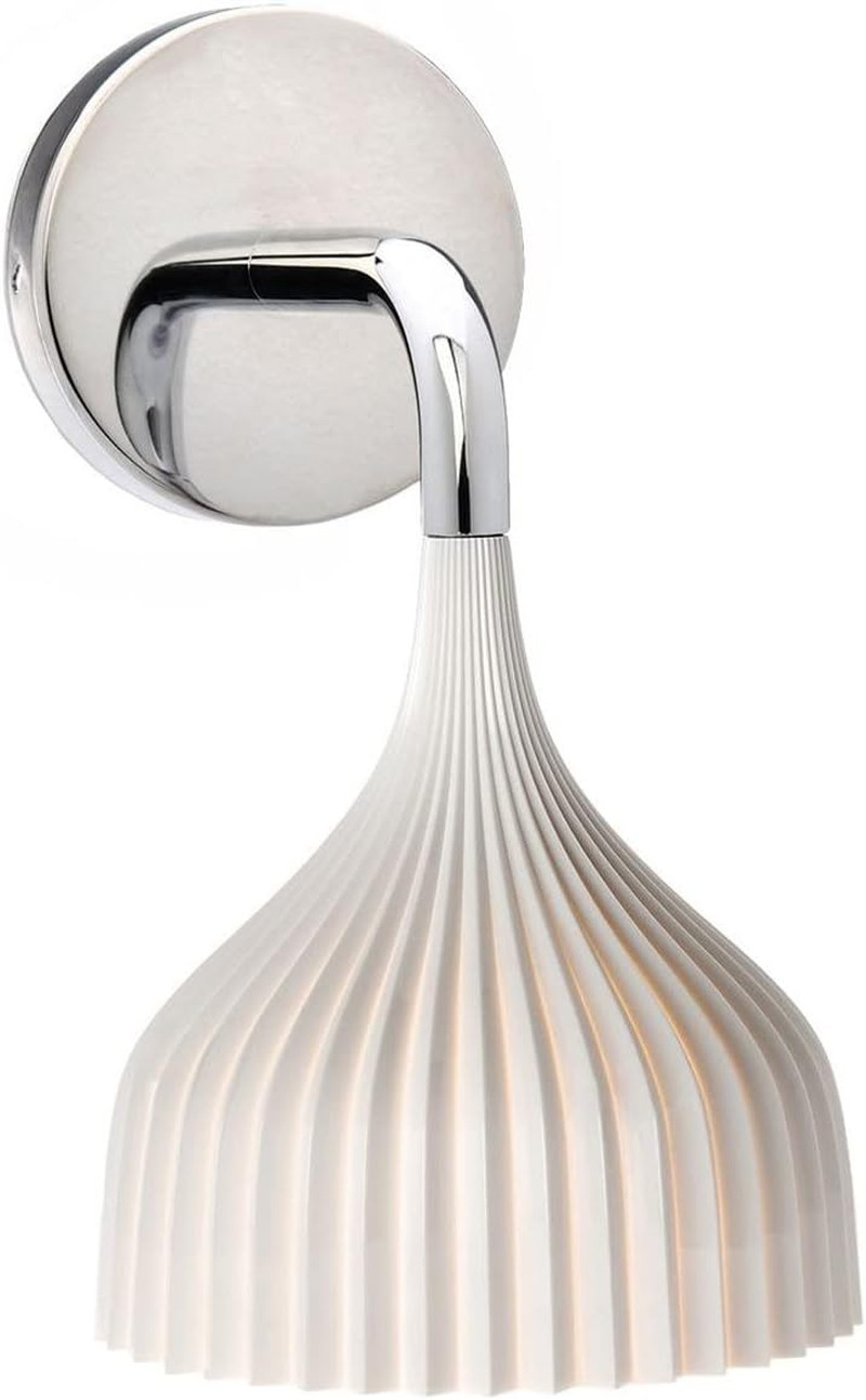 E' Lampada Applique Da Parete E14, Bianco, 13.5ⵁX14.5 Cm