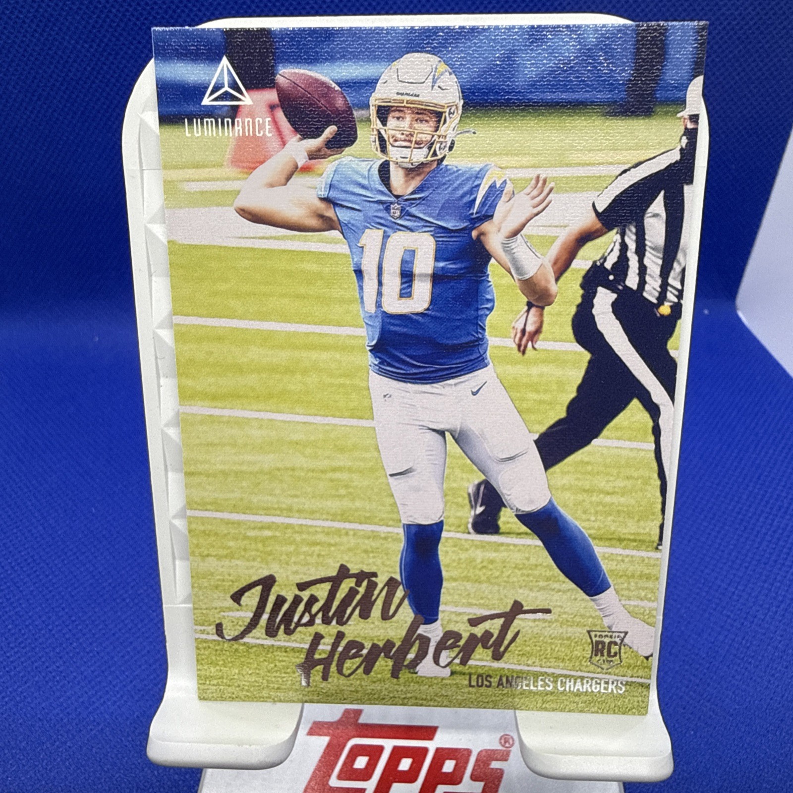 2020 Panini Chronicles - Luminance Update Rookies Justin Herbert #203 (RC)