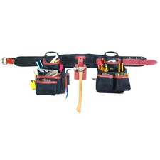 CLC Custom LeatherCraft 51452 4 Piece Top Of The Line Pro Framer's Tool Belt,...