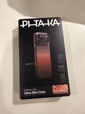 Pitaka iPhone 17 Pro Case MagSafe Aramid Fiber - Sunset | eBay