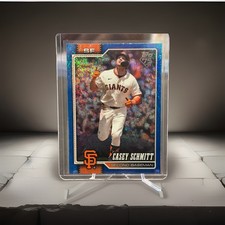 2026 Topps Series 1 - Casey Schmitt - #57 Blue Topps 75 Year 007/150