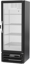 Beverage Air MarketMax 24" Black Glass Door Refrigerator Merchandiser
