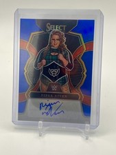Piper Niven 2023 Panini Select WWE Auto Prizm #SG-PPN /49 Blue