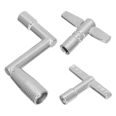  3 Stücke Edelstahl Premium Drum Keys Drum Set Schraubenschlüssel Drum Tuning