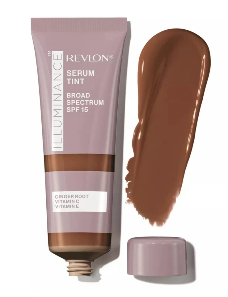 Lot Of 5 Revlon Illuminance Serum Tint In Shade 601 Soft Nutmeg SPF 15 - Image 3 of 4