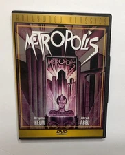 METROPOLIS (1926) DVD BRIGITTE HELM ALFRED ABEL SCI-FI HOLLYWOOD CLASSICS 1998