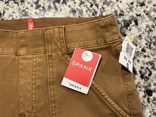 Neu mit Etikett Spanx Stretch Twill Ankle Cargohose Damen Medium honigfarben leuchtend 20311Q - Bild 2 von 9