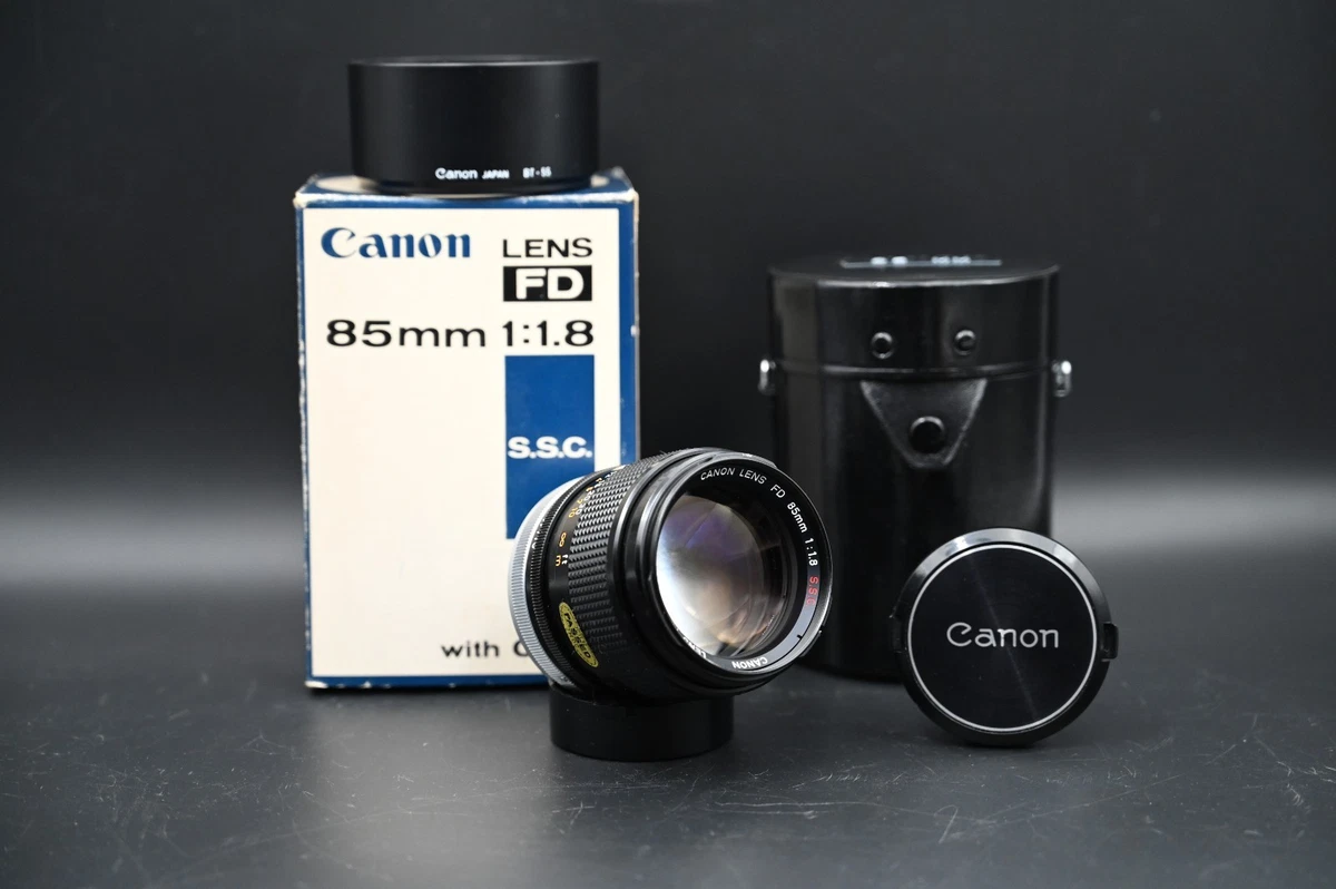 Canon FD f/1.8 Camera Lenses 85mm Focal for sale | eBay