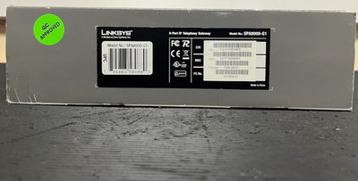 Cisco Linksys SPA8000-G1 8-Port FXS VoIP IP Telephony Gateway ATA - New Open Box