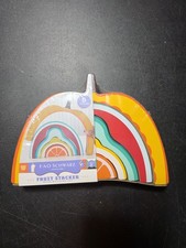 FAO Schwarz Fruit Stacker Wood Building Set NEW