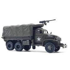 1/72 Scale WWII US Army GMC CCKW 353 Truck Simulation Military Model Toy For Kid