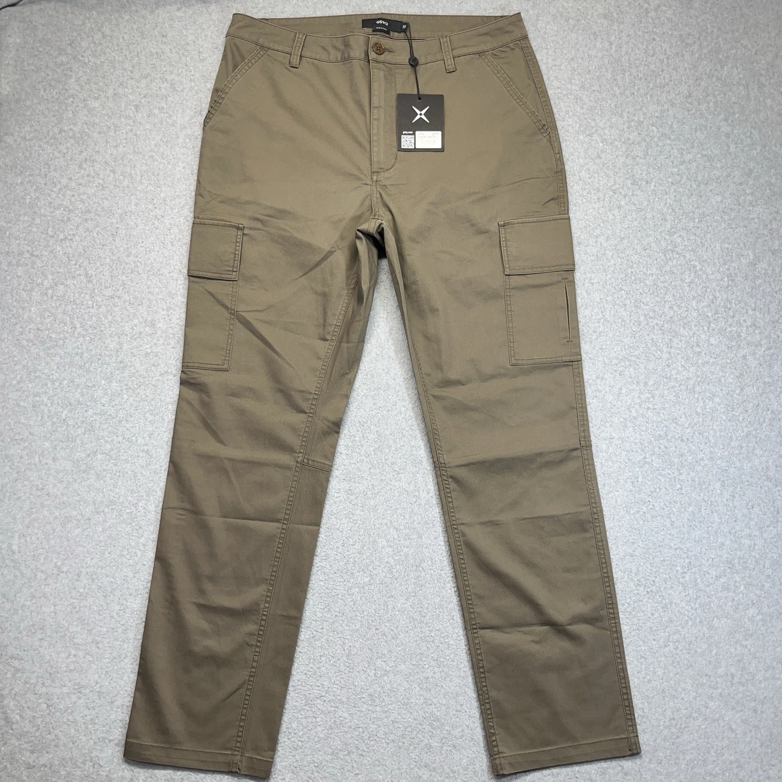GSTQ Lightweight Cargo Pant Men’s 35 Canteen NWT 2S24B086-35