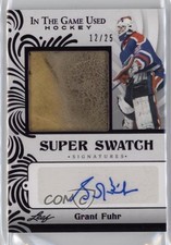 2022 Leaf ITG Used Super Swatch Signatures Purple 12/25 Grant Fuhr Auto HOF 11jd