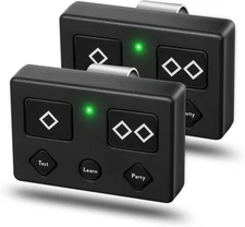 2 For Ghost Controls Gate Opener Remote Automatic Premium 5-Button Transmitter