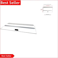 Clear Glass Canopy 36" - Ideal for Aqueon 30/40gal, Easy Access & Handling
