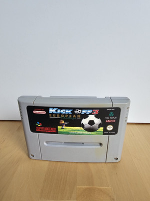 Super NINTENDO SNES Kick Off 3 European Challenge Spiel 