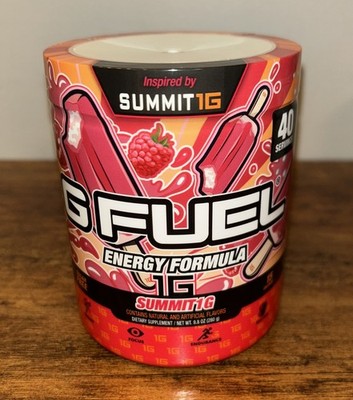 G FUEL Summit1G Raspberry Creamsicle Energy Formula - 40 Servings - Exp. 2028