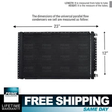 CNFP1223 AC A/C  Universal Condenser Parallel Flow 12 x 23 O-ring #6 And #8