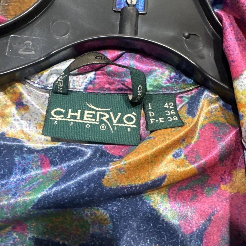 Women’s Chervo Floral Golf Vest Women's Size M - Image 2 of 3