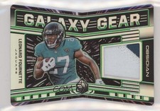 2019 Obsidian Galaxy Gear Relics Electric Etch Green 11/25 Leonard Fournette fl4