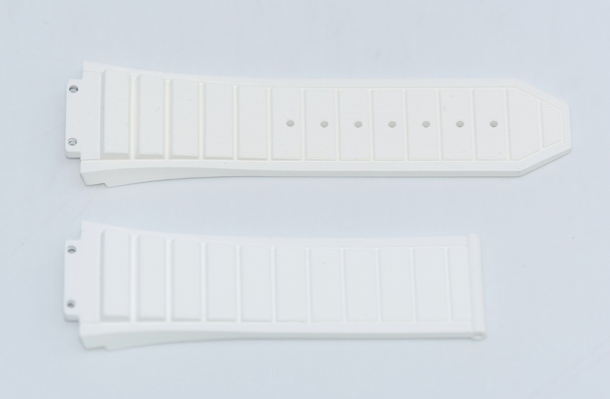Hublot White Rubber Strap 29mm | eBay