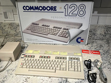 COMMODORE 128 Vintage 1985 Computer IOB w/ Ma...