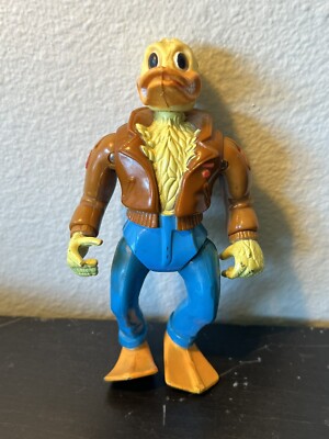 PLAYMATES 1989 Figurine ACE DUCK - TMNT Tortues Ninja Vintage - Complète