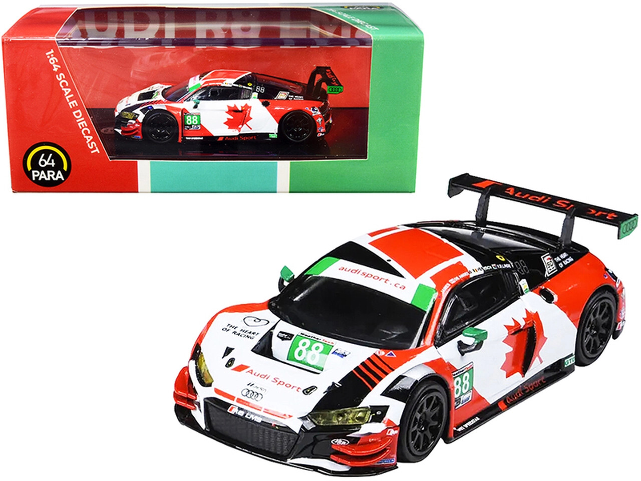 Paragon 1:64 2019 Audi R8 LMS EVO #88 Speedstar 24hr Daytona - New
