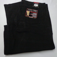 Iron Co. Men's Classic Stretch Comfort Patriot Pants Black  42 x 30