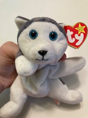 Nanook original beanie baby RARE ERRORS near mint