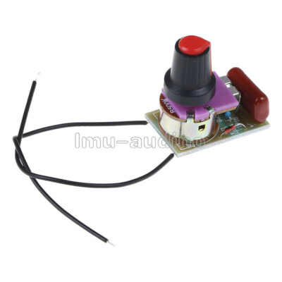 100W Dimmer Module with Switch Speed Regulation Module Components DIY Kit