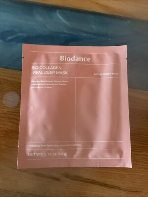 Biodance Bio-Collagen Real Deep Korean Overnight Hydrogel Mask, Exp 07/27