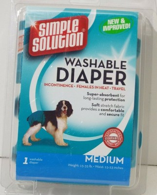 simple solutions dog diapers medium