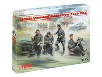 Icm ICM35644 1/35 German Command Vehicle Crew 1939-42